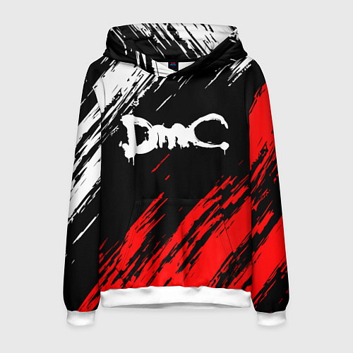 Мужская толстовка DEVIL MAY CRY DMC / 3D-Белый – фото 1