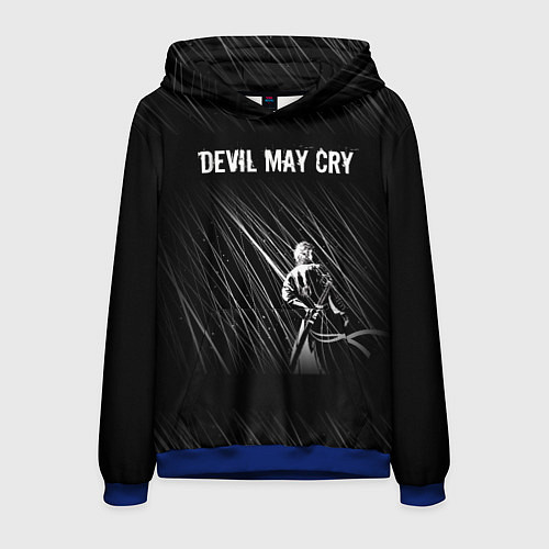 Мужская толстовка Devil May Cry / 3D-Синий – фото 1