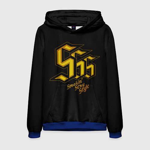 Мужская толстовка SSS Rank / 3D-Синий – фото 1