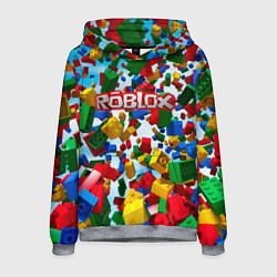 Толстовка-худи мужская Roblox Cubes, цвет: 3D-меланж