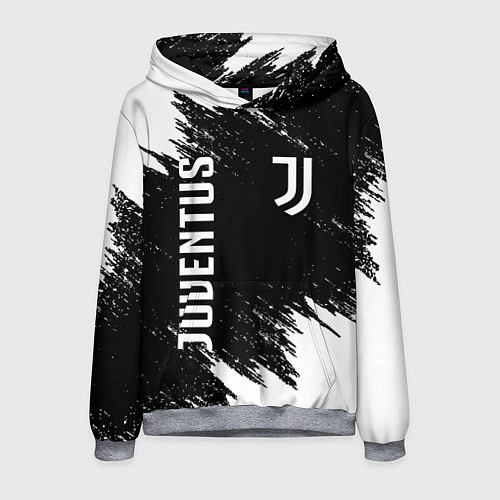 Мужская толстовка JUVENTUS / 3D-Меланж – фото 1