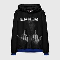 Толстовка-худи мужская EMINEM, цвет: 3D-синий