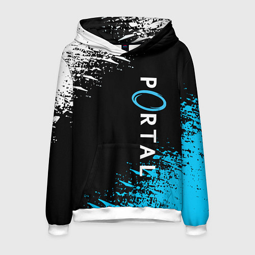 Мужская толстовка PORTAL / 3D-Белый – фото 1