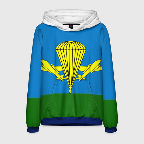 Мужская толстовка ВДВ / 3D-Синий – фото 1