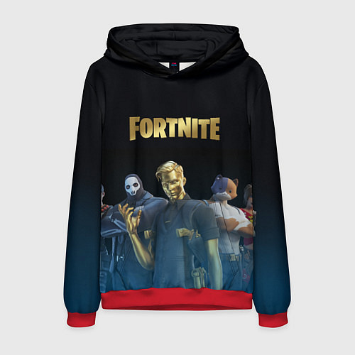 Мужская толстовка FORTNITE 2 SEASON CHAPTER 2 / 3D-Красный – фото 1