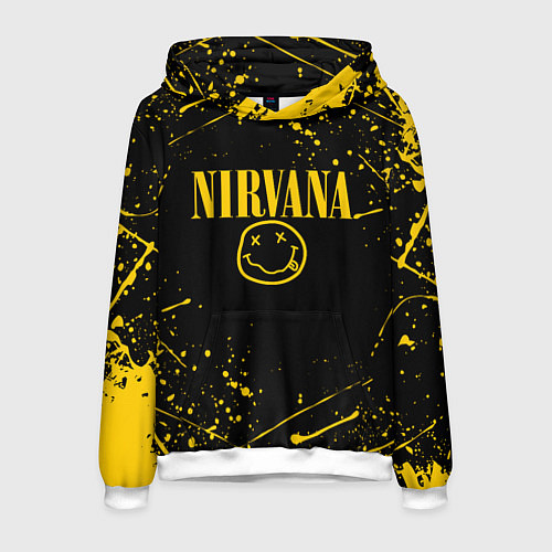 Мужская толстовка NIRVANA / 3D-Белый – фото 1