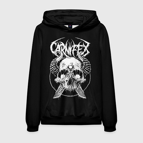 Мужская толстовка Carnifex / 3D-Черный – фото 1