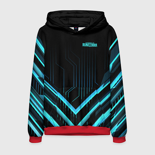 Мужская толстовка Legends of Runeterra / 3D-Красный – фото 1