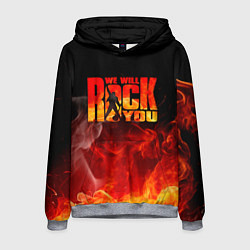 Мужская толстовка Queen - We Will Rock You