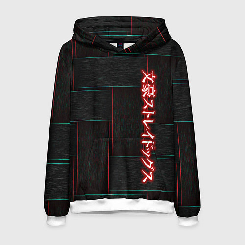 Мужская толстовка Bungou Stray Dogs / 3D-Белый – фото 1