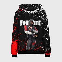 Толстовка-худи мужская FORTNITE IKONIK, цвет: 3D-черный