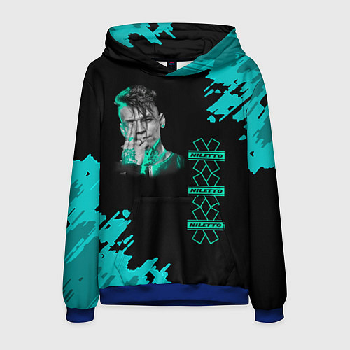Мужская толстовка NILETTO / 3D-Синий – фото 1