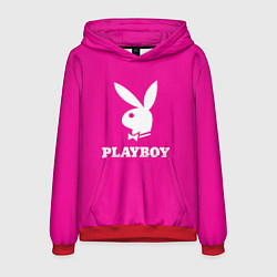 Толстовка-худи мужская PLAYBOY, цвет: 3D-красный