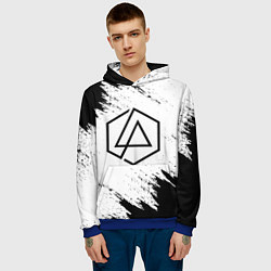 Толстовка-худи мужская LINKIN PARK, цвет: 3D-синий — фото 2