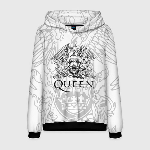 Мужская толстовка QUEEN / 3D-Черный – фото 1