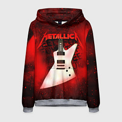 Толстовка-худи мужская Metallica, цвет: 3D-меланж