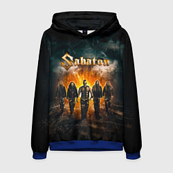 Толстовка-худи мужская Sabaton, цвет: 3D-синий