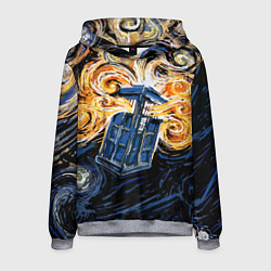 Мужская толстовка Van Gogh Tardis