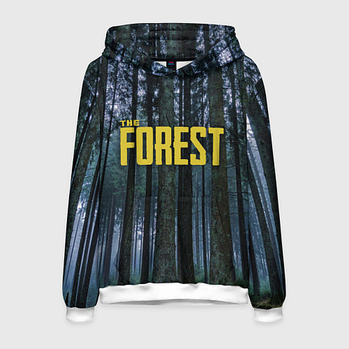 Мужская толстовка THE FOREST / 3D-Белый – фото 1