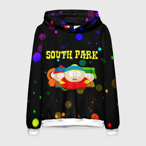 Мужская толстовка South Park / 3D-Белый – фото 1