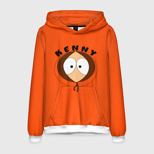 Мужская толстовка KENNY / 3D-Белый – фото 1