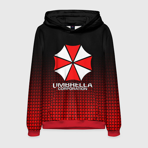 Мужская толстовка UMBRELLA CORP / 3D-Красный – фото 1