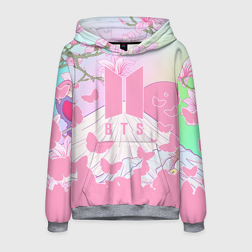 Мужская толстовка BTS / 3D-Меланж – фото 1