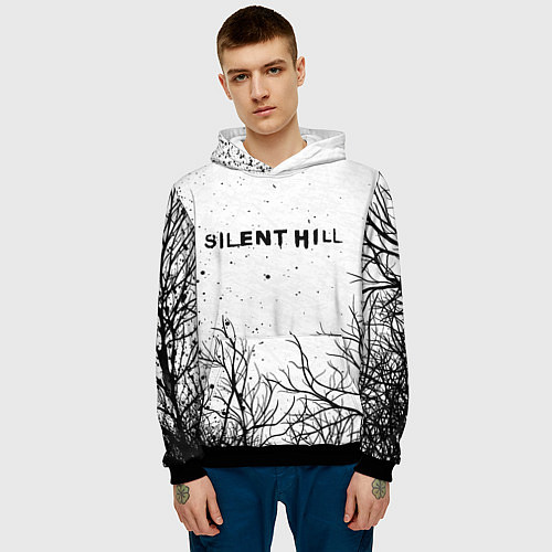 Мужская толстовка SILENT HILL / 3D-Черный – фото 3