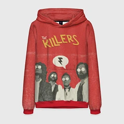Толстовка-худи мужская The Killers, цвет: 3D-красный