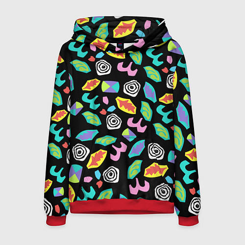 Мужская толстовка Очень странные дела / 3D-Красный – фото 1