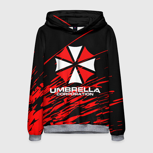 Мужская толстовка Umbrella Corporation / 3D-Меланж – фото 1