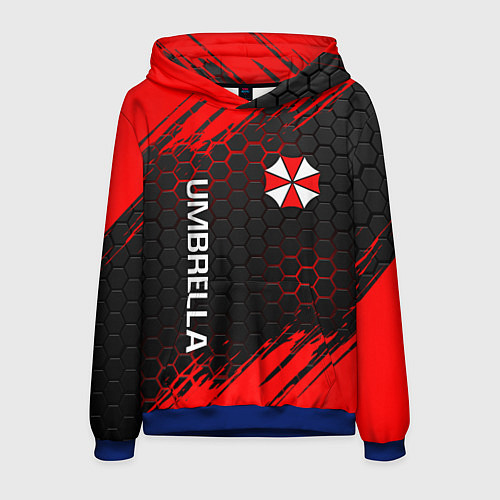 Мужская толстовка UMBRELLA CORP / 3D-Синий – фото 1