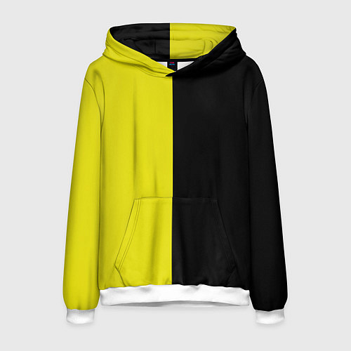 Мужская толстовка BLACK YELLOW / 3D-Белый – фото 1