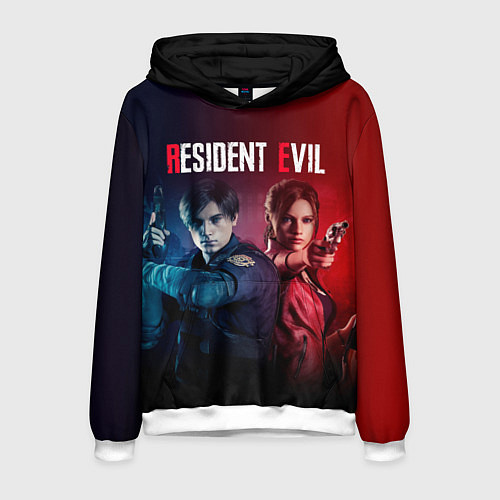 Мужская толстовка Resident Evil 2 / 3D-Белый – фото 1