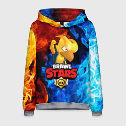 Толстовка-худи мужская BRAWL STARS CROW PHOENIX, цвет: 3D-меланж