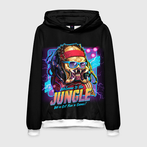 Мужская толстовка PREDATOR / 3D-Белый – фото 1