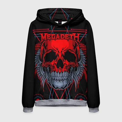 Мужская толстовка Megadeth / 3D-Меланж – фото 1