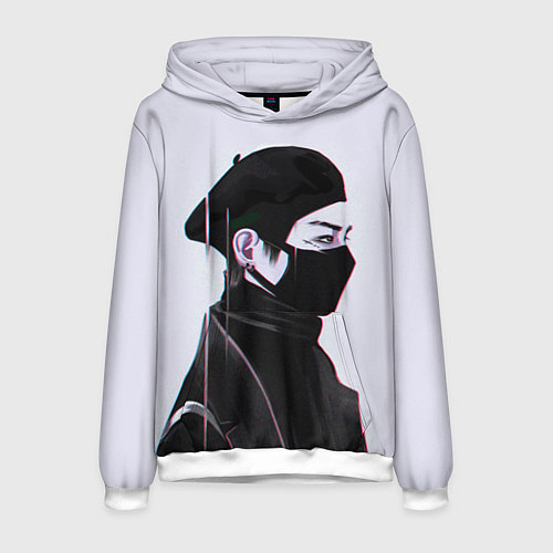 Мужская толстовка BTS / 3D-Белый – фото 1