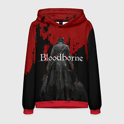 Толстовка-худи мужская Bloodborne цвета 3D-красный — фото 1