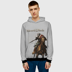 Толстовка-худи мужская Mount and Blade, цвет: 3D-черный — фото 2