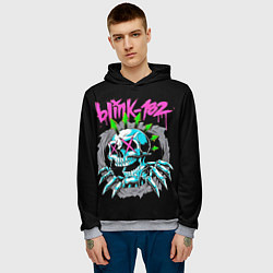 Толстовка-худи мужская Blink-182 8, цвет: 3D-меланж — фото 2