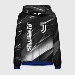 Толстовка-худи мужская JUVENTUS, цвет: 3D-синий