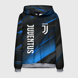 Толстовка-худи мужская JUVENTUS, цвет: 3D-меланж