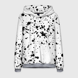 Толстовка-худи мужская Далматинец, цвет: 3D-меланж