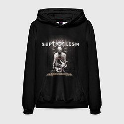 Толстовка-худи мужская Septicflesh, цвет: 3D-черный