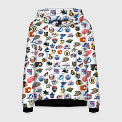 Толстовка-худи мужская NHL PATTERN Z, цвет: 3D-черный