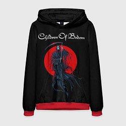 Толстовка-худи мужская Children of Bodom 19, цвет: 3D-красный