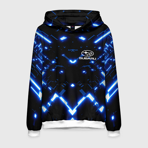 Мужская толстовка SUBARU / 3D-Белый – фото 1