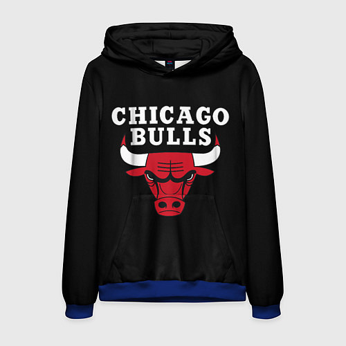 Мужская толстовка CHICAGO BULLS / 3D-Синий – фото 1