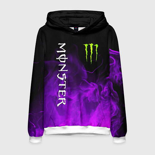 Мужская толстовка MONSTER ENERGY / 3D-Белый – фото 1